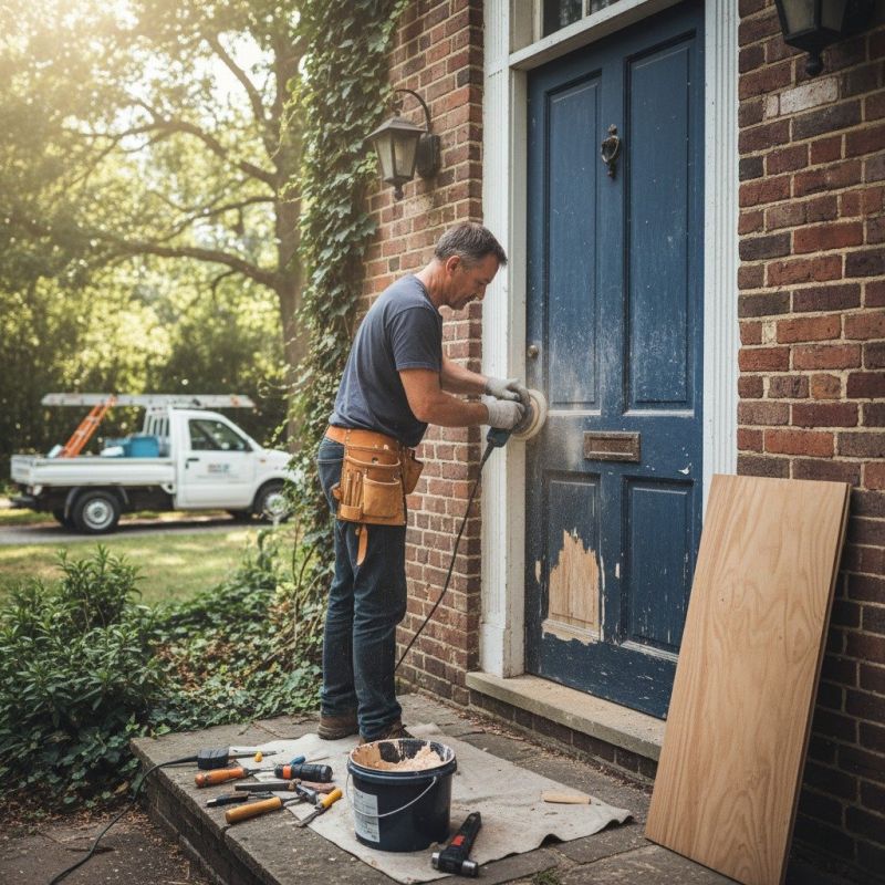 Exterior Door Trim Repair